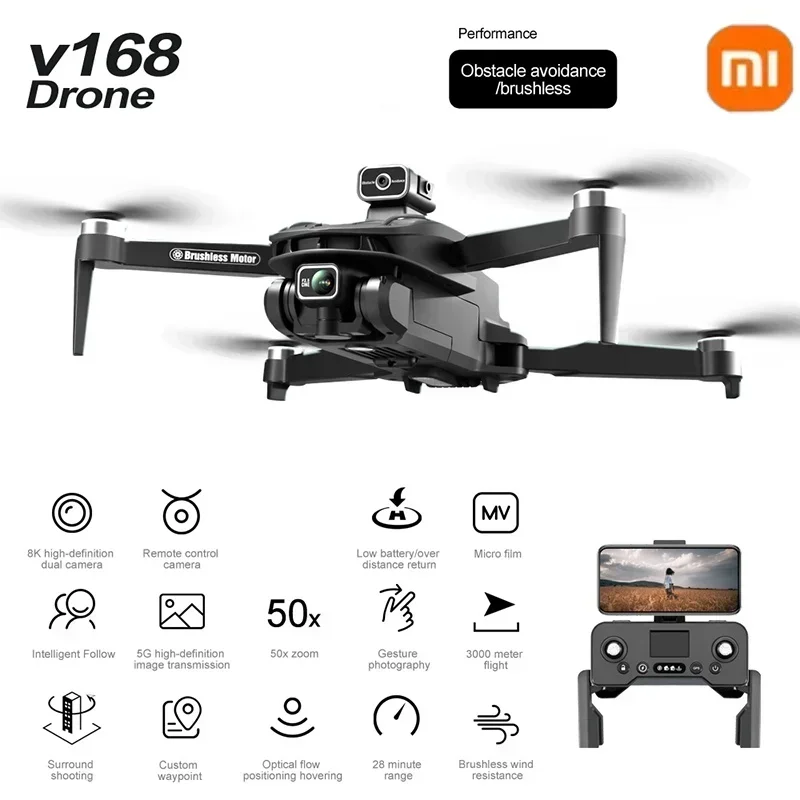 Original V168 GPS Drone Profes - Drone Gps Mount ulasan dan harga