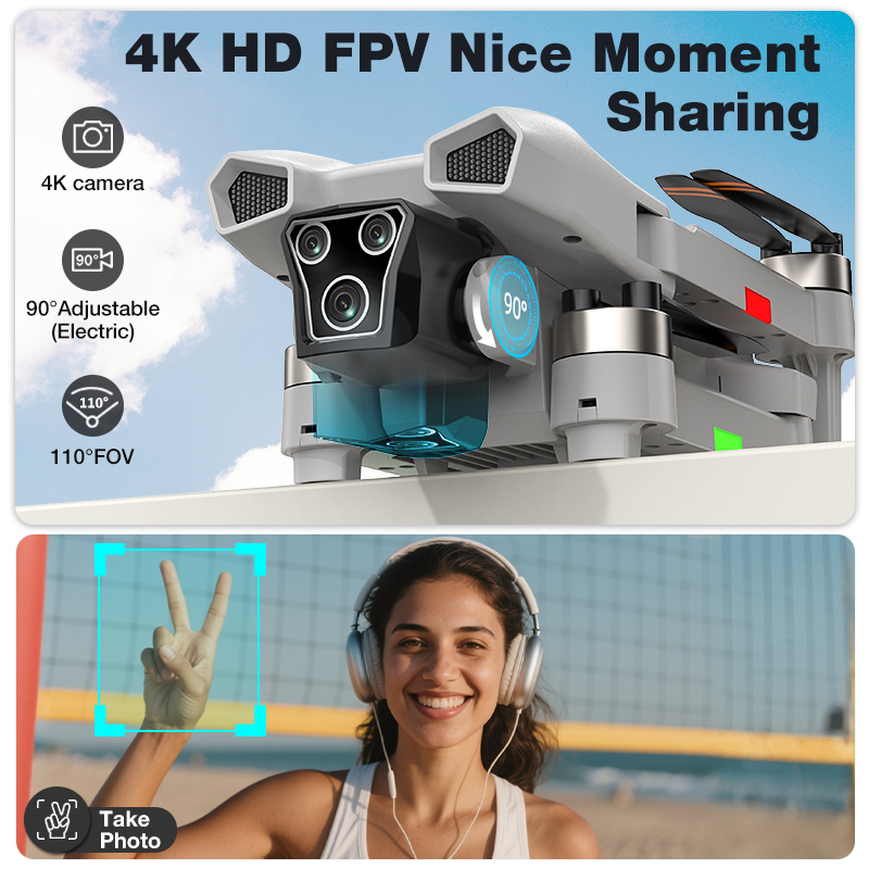 New L107 PRO Drone 8k Aerial P - Jjrc Drone X12 ulasan dan harga