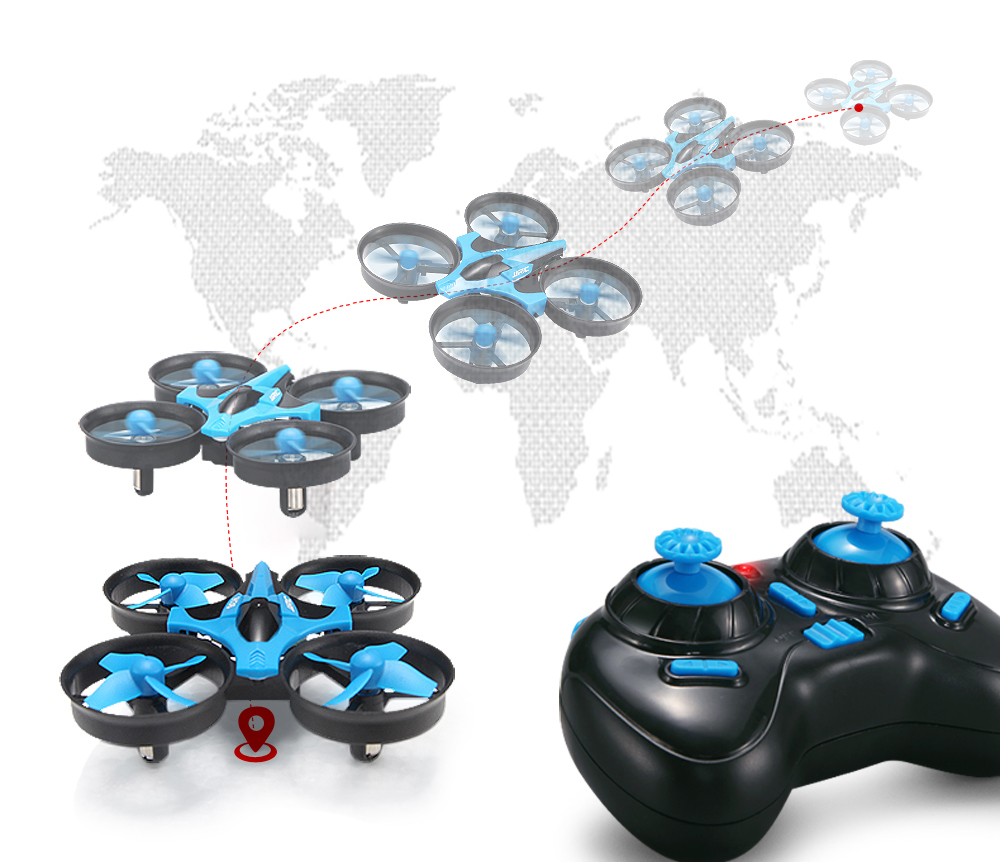 JJRC H36 Mini Rc Drone 4ch 6-A - Eachine Drone E010 ulasan dan harga